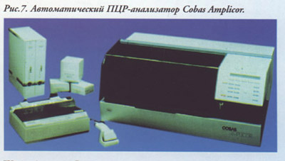 рис.7 ПЦР-анлизатор Cobas Aplicor